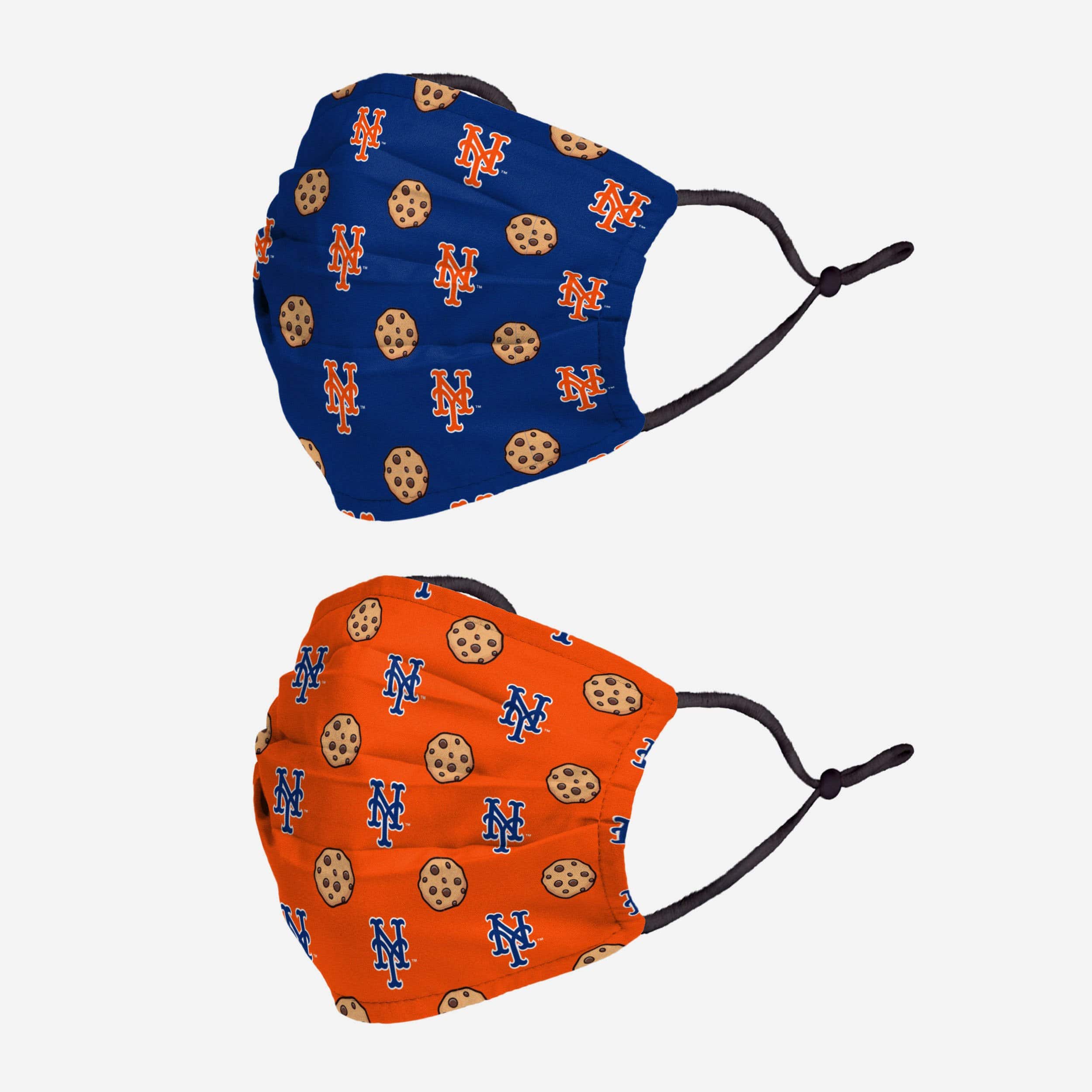 New York Mets Repeat Cookie 2 Pack Face Cover 2 New York Mets Repeat Cookie 2 Pack Face Cover