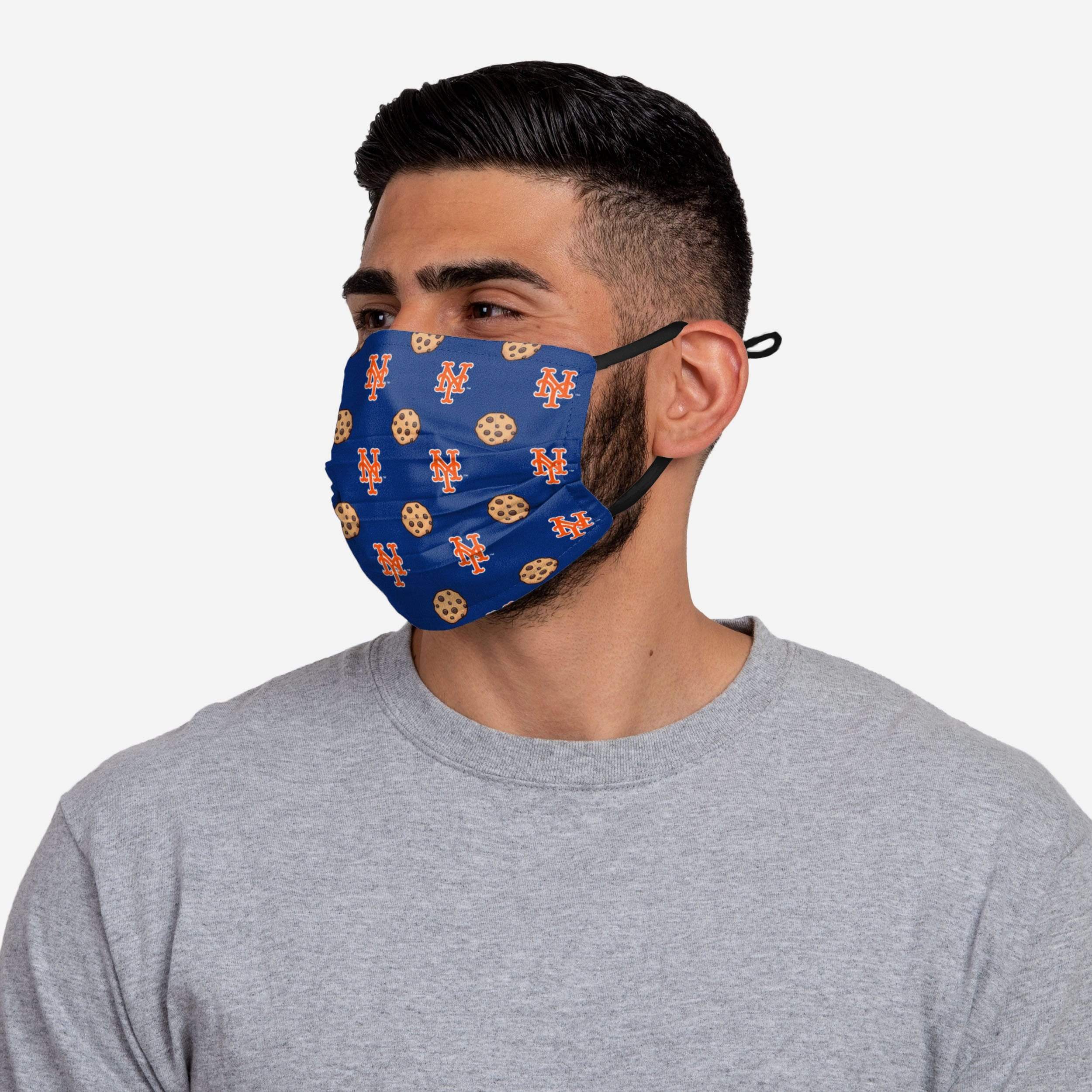 New York Mets Repeat Cookie 2 Pack Face Cover 3 New York Mets Repeat Cookie 2 Pack Face Cover