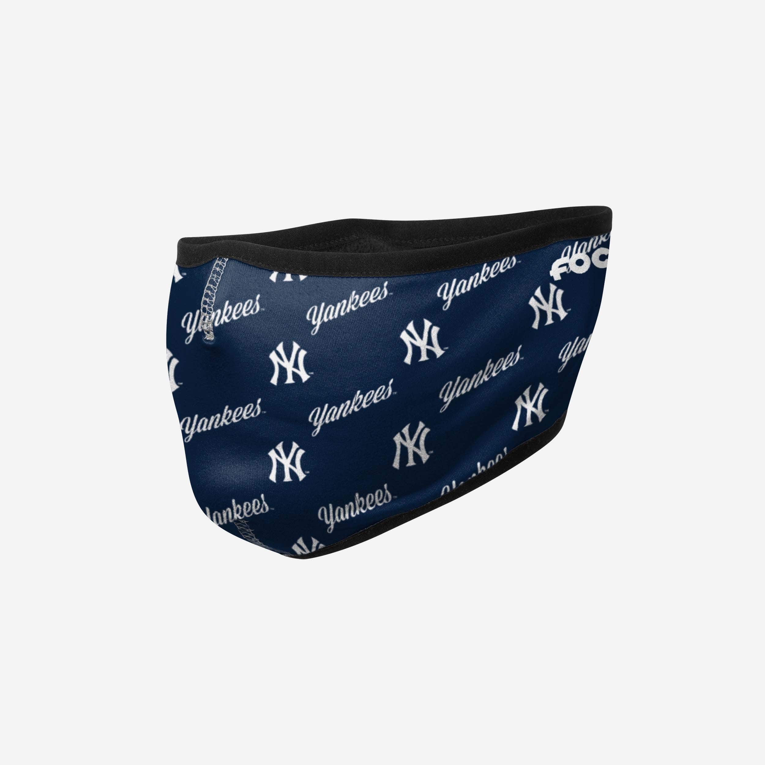 New York Yankees Repeat Script Earband Face Cover