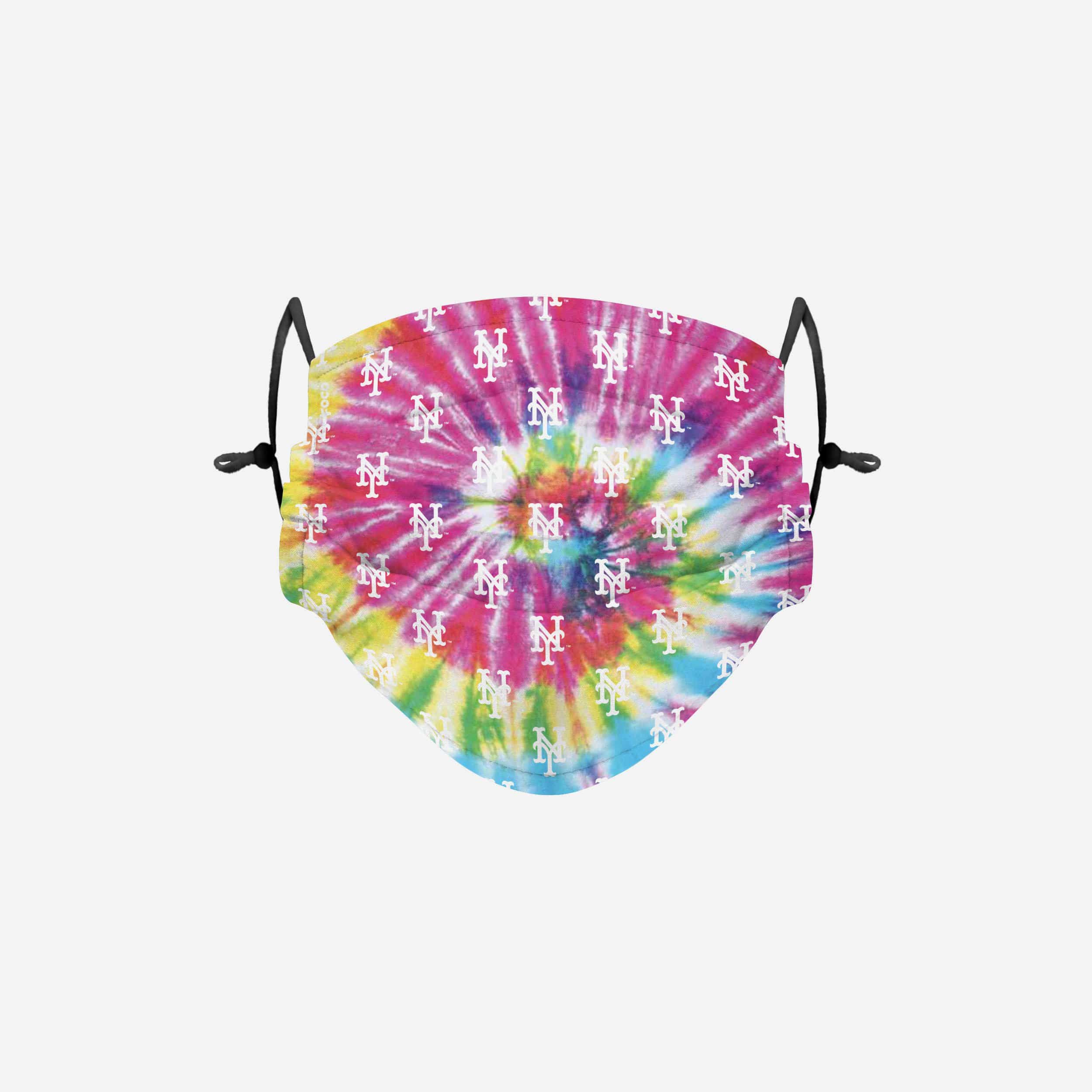 New York Mets Pastel Tie-Dye Adjustable Face Cover