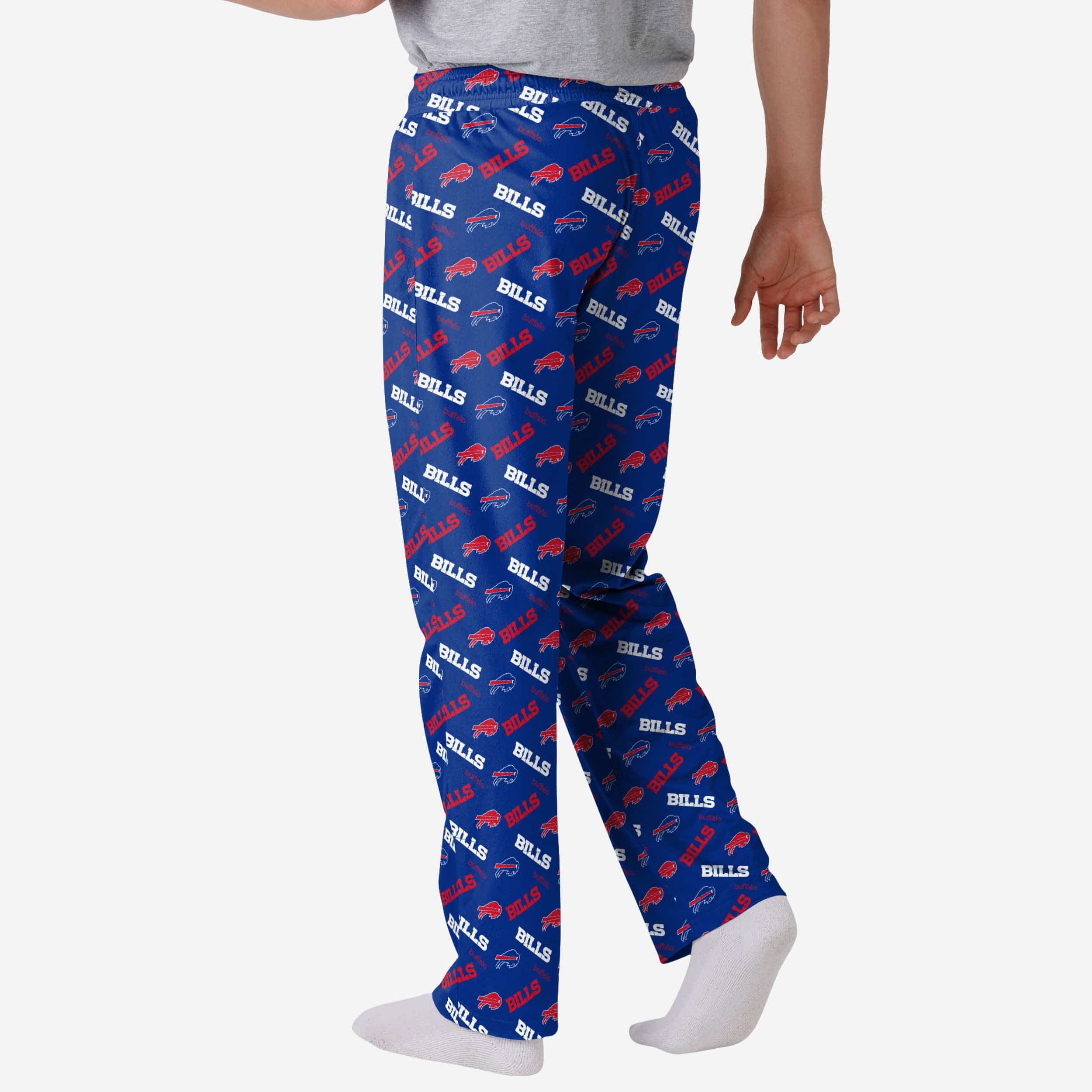 Buffalo Bills Repeat Print Lounge Pants 2 Buffalo Bills Repeat Print Lounge Pants