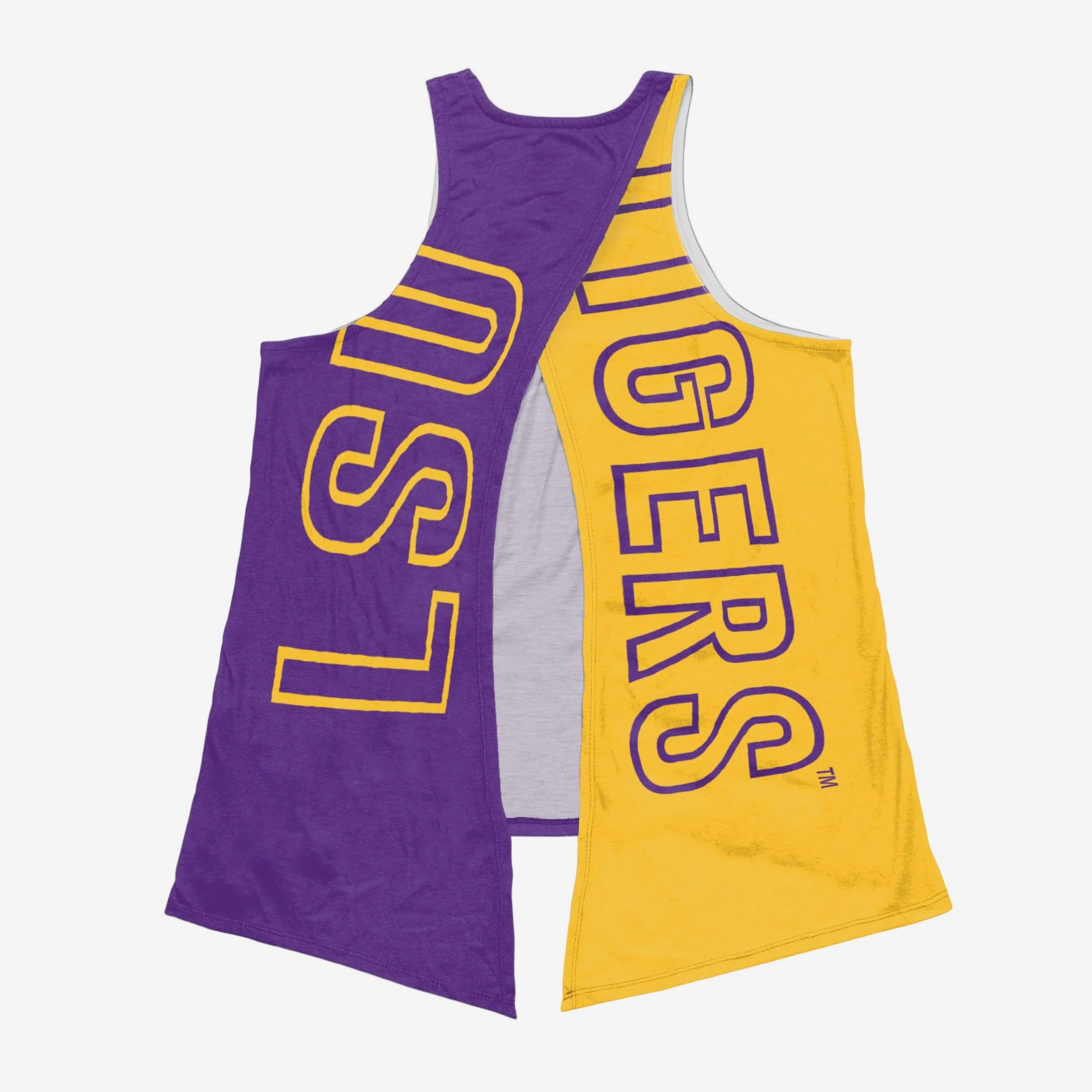 LSU Tigers Womens Tie-Breaker Sleeveless Top 3 LSU Tigers Womens Tie-Breaker Sleeveless Top
