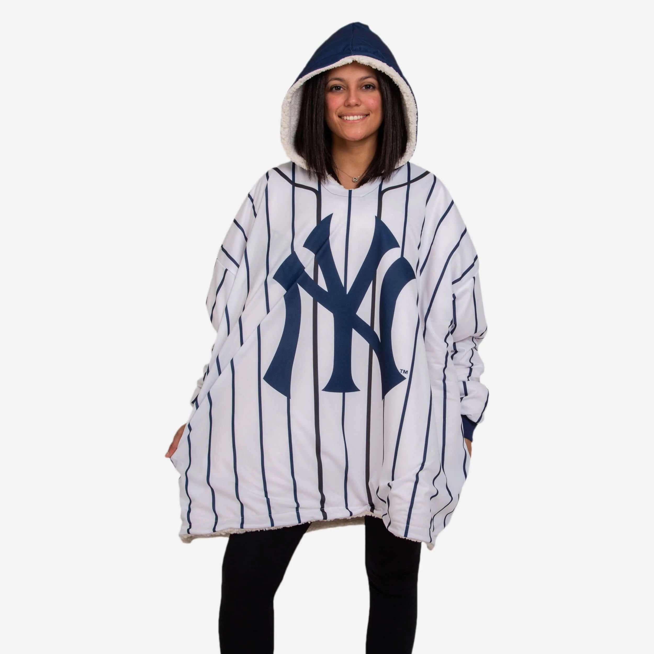 New York Yankees Reversible Gameday Hoodeez 3 New York Yankees Reversible Gameday Hoodeez